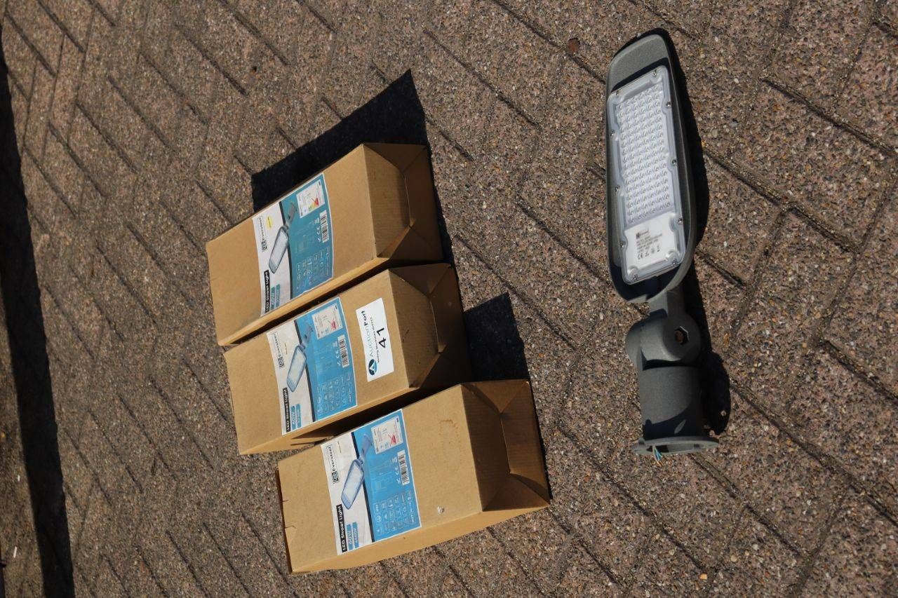 Street lamp Eversteel 66493/66481 60W 3 pieces New