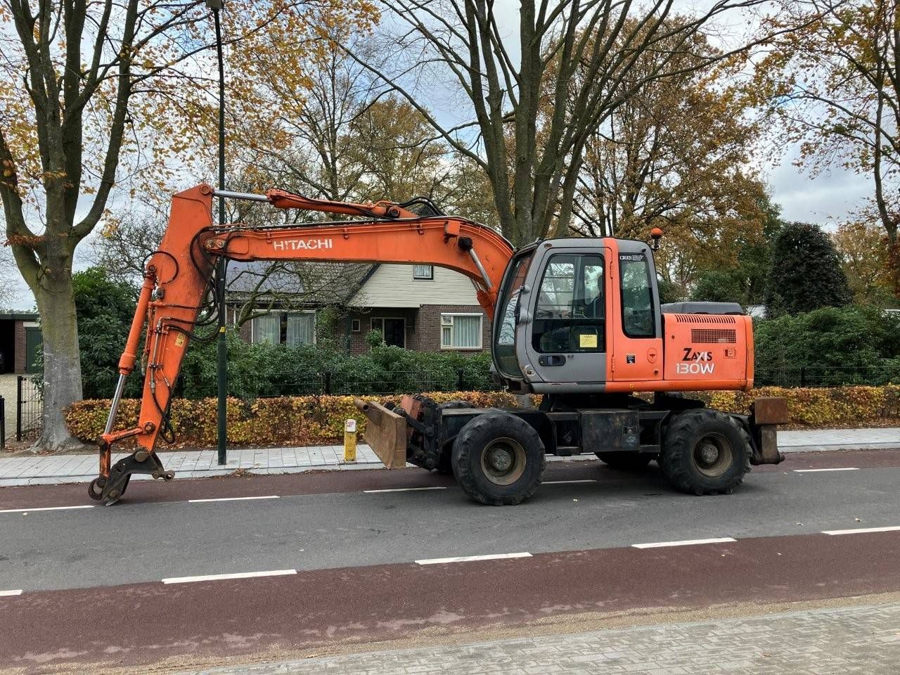 Wheel excavator Hitachi ZX130W Diesel 2007