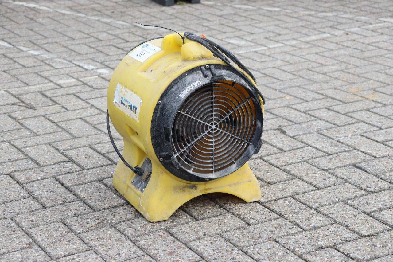 Dryfast TTV2500 Elektrischer Bauventilator 2014