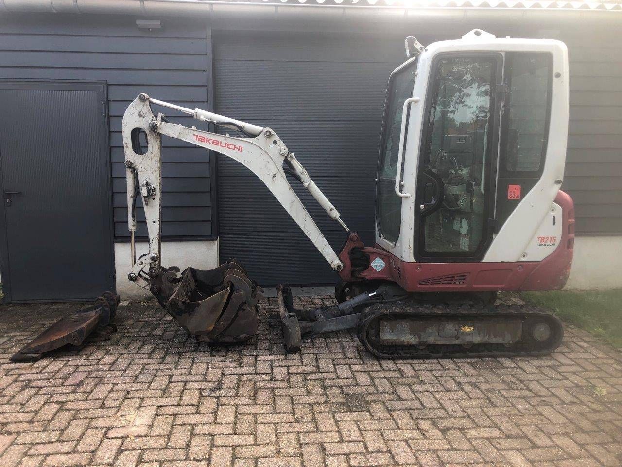 Mini digger Takeuchi TB216 Diesel 16hp 2014