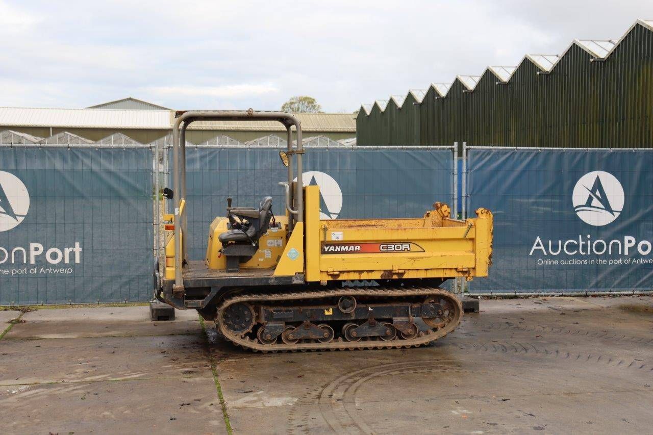 Tracked dumper Yanmar C30R-2B Diesel 26hp 2016