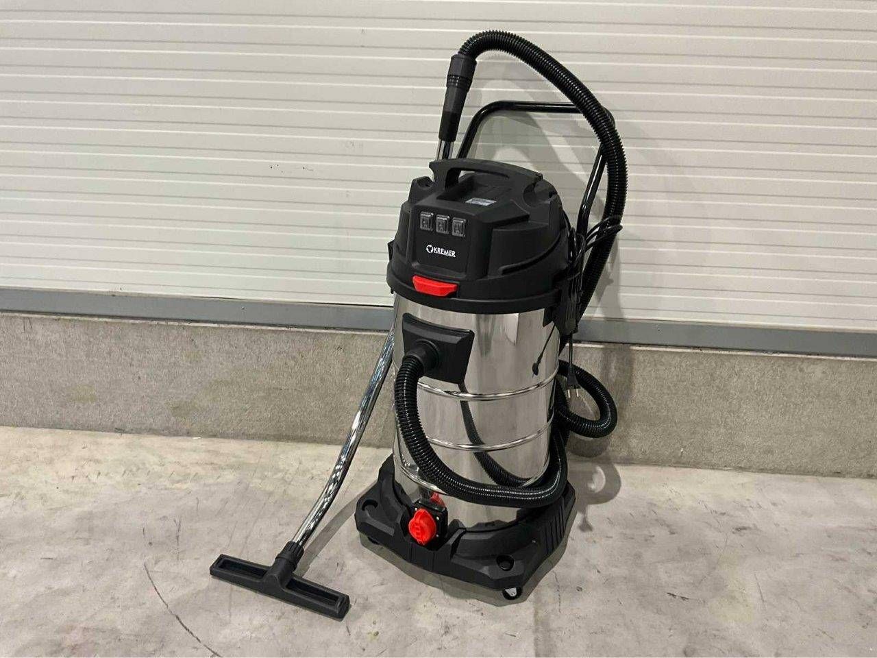 Industrial vacuum cleaner wet/dry 100L Kremer KR100LS