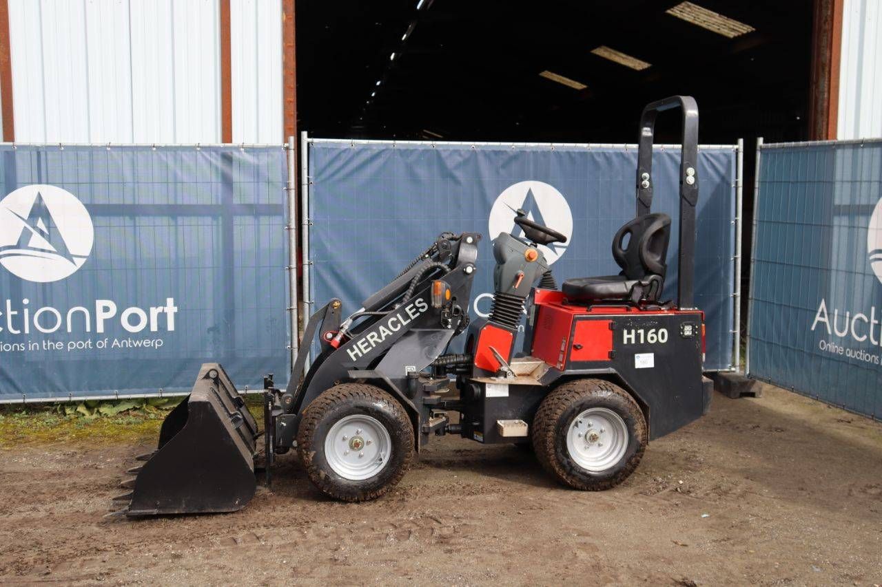 Heracles H160 Diesel Articulated Loader 18kW 2025 with Bucket and Pallet Fork