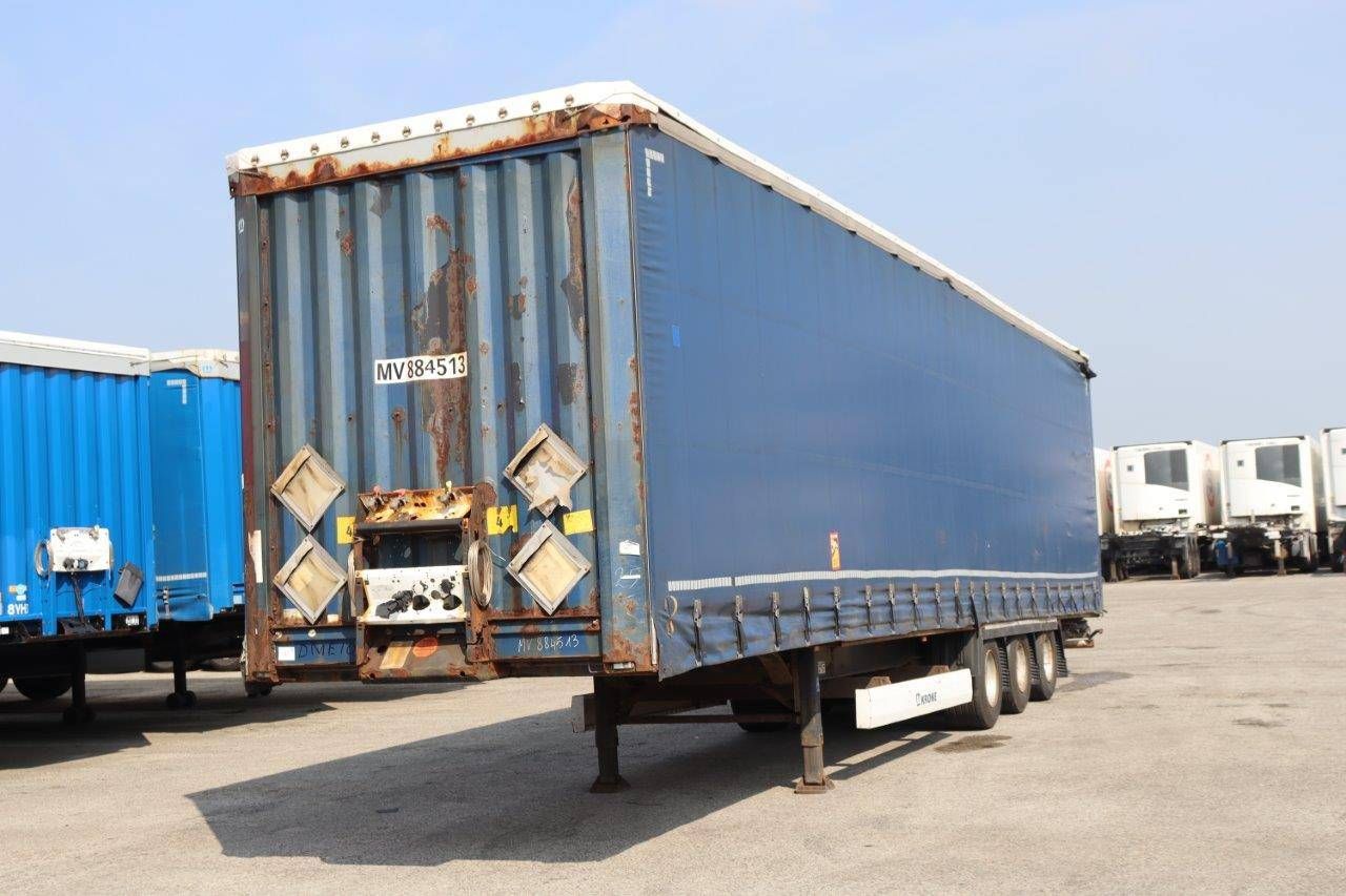 Curtainsider trailer Krone SD 2012