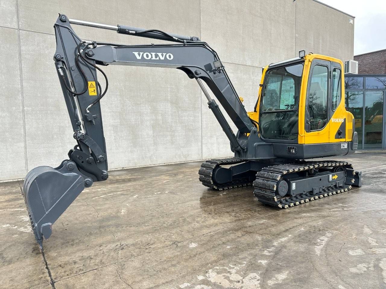 Crawler excavator Volvo EC55B Diesel 37kW 2009