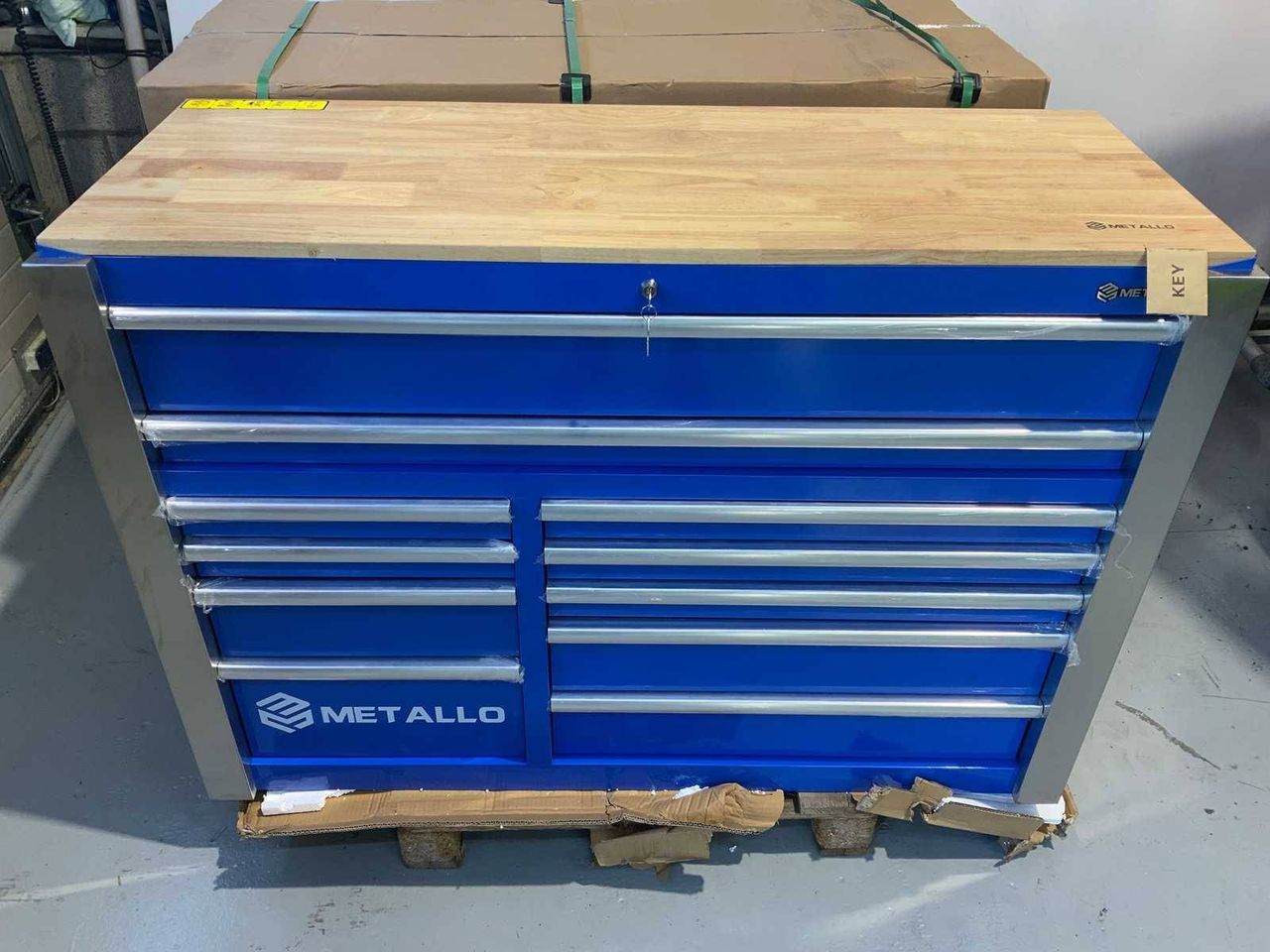 Tool trolley Metallo 386 pieces New