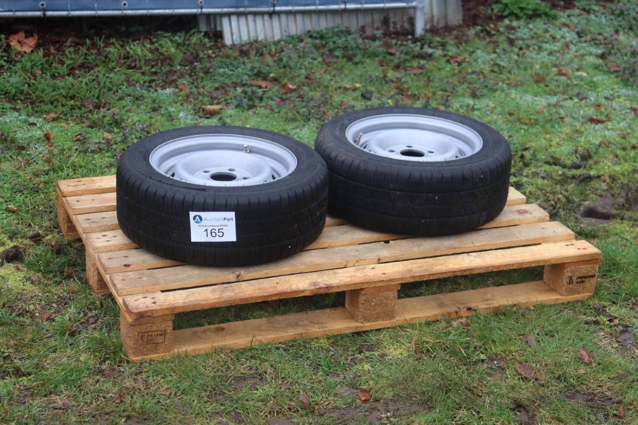 Set of Kenda 195/50R13C wheels for trailer NEW