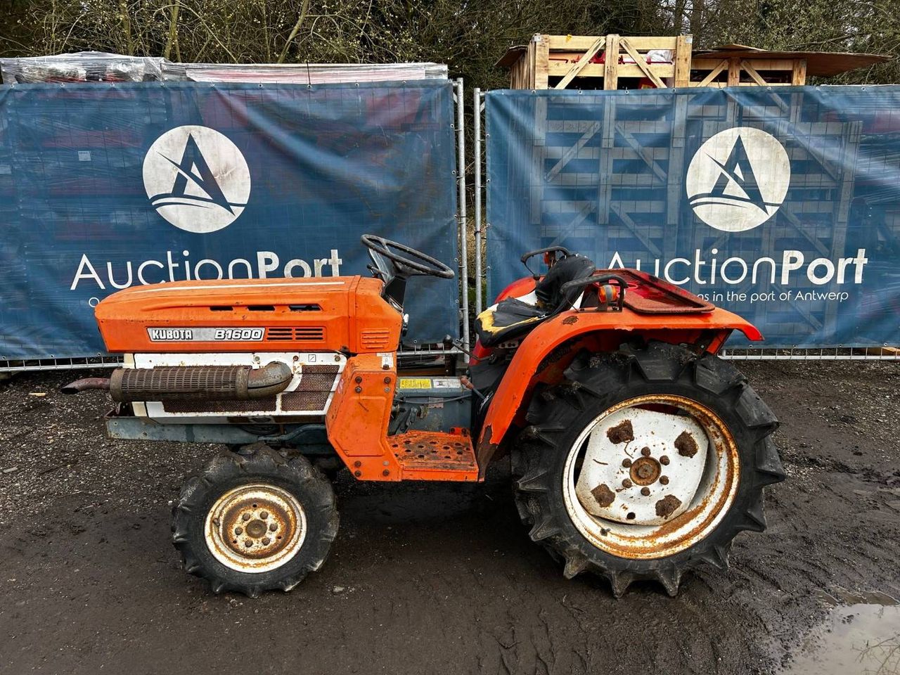 Mini tractor Kubota B1600 Diesel 16hp