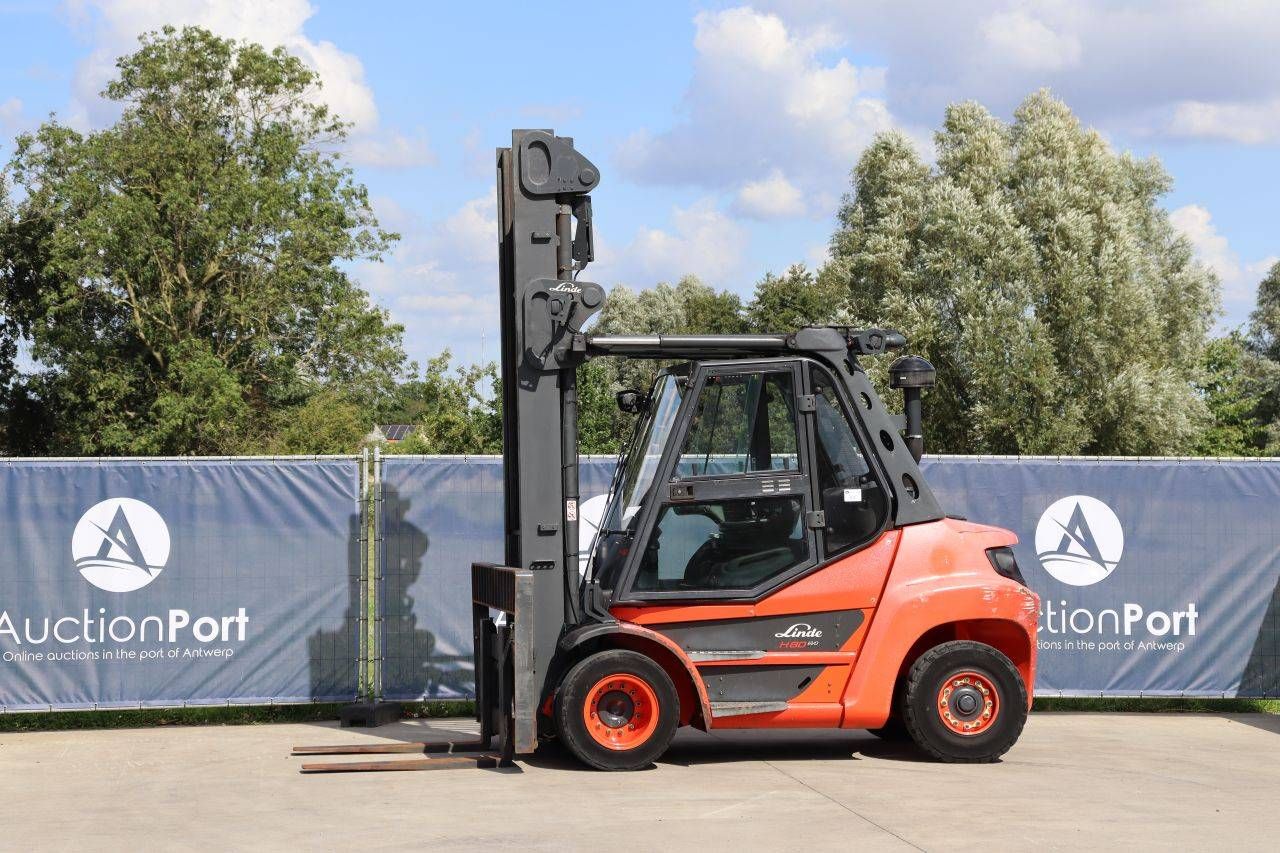Carrello elevatore Linde H80D-03 Diesel 7590 kg 5,7 m 2017