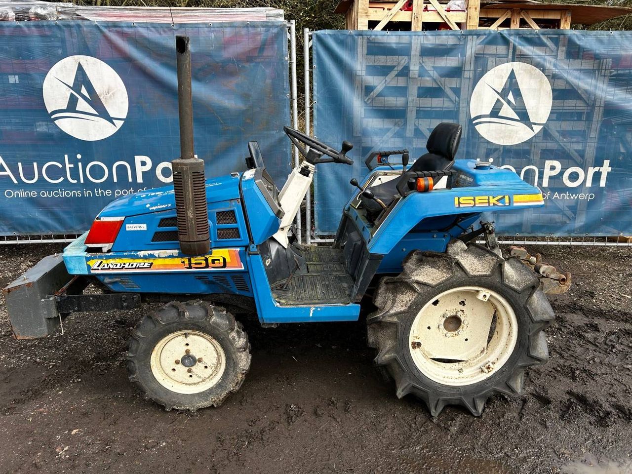 Mini tractor Iseki Landhope 150 Diesel 14.8hp (Margin)