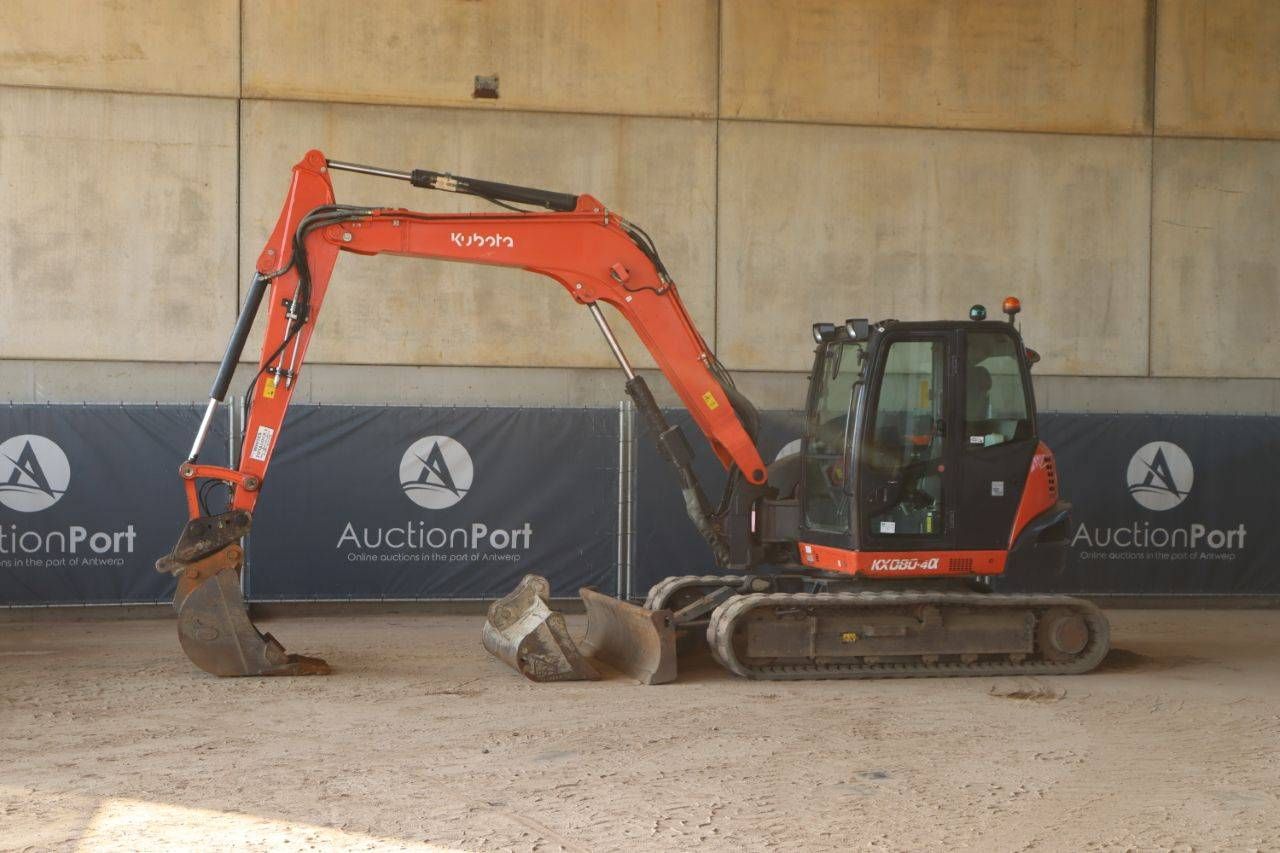 Crawler excavator Kubota KX080-4α Diesel 46.5kW 2019