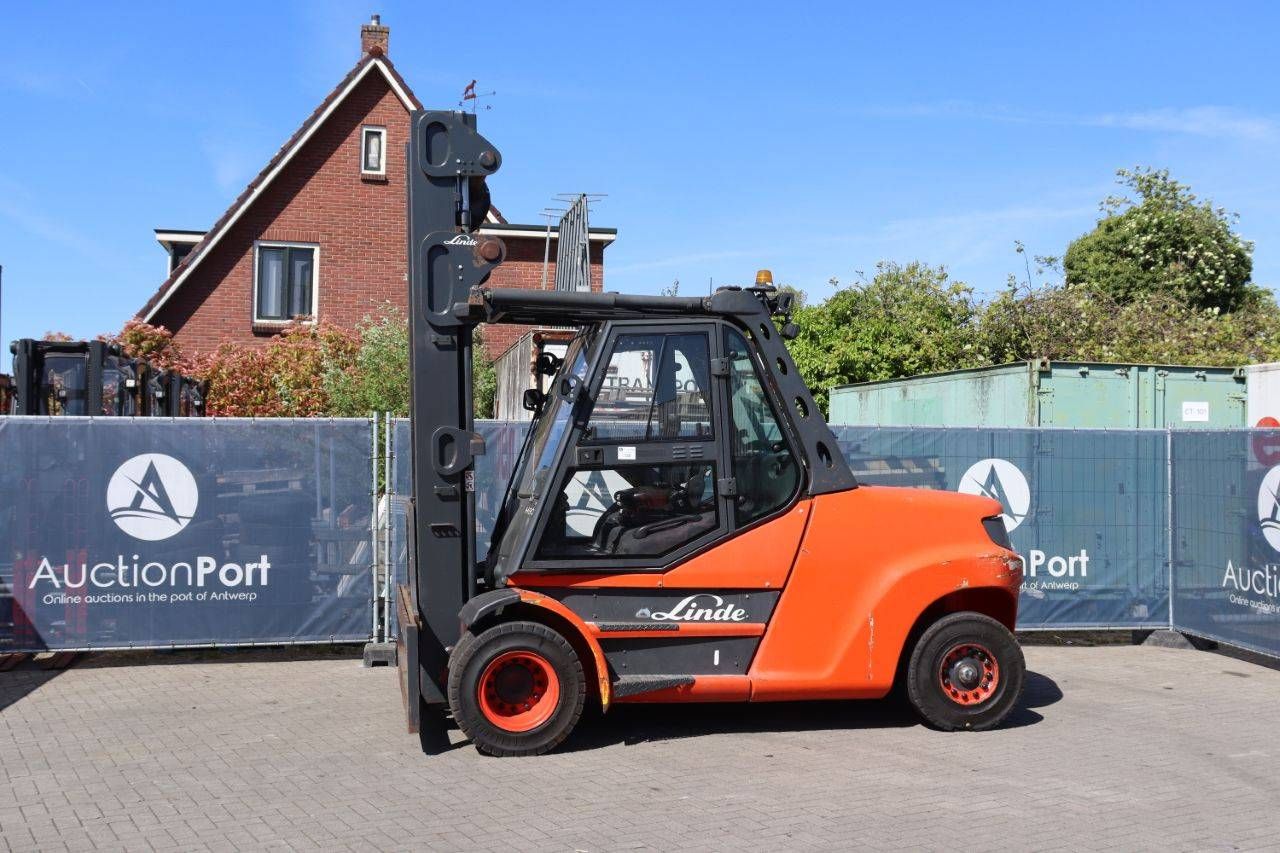 Linde Forklift H80D-01/1100 Diesel 8000kg 2012