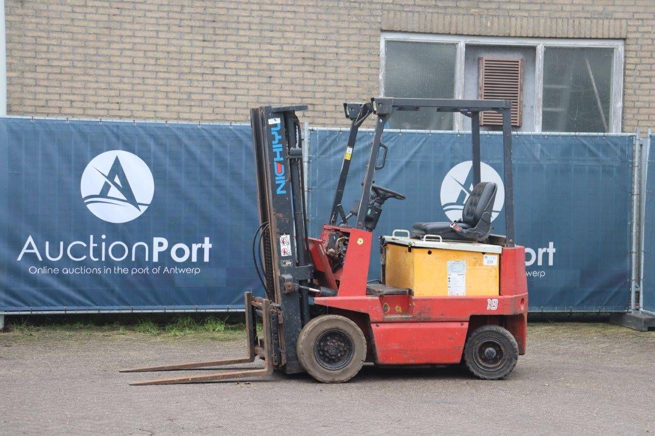 Forklift Nichiyu FB18P-55BC-450M Electric 1700kg 4.5m 1994