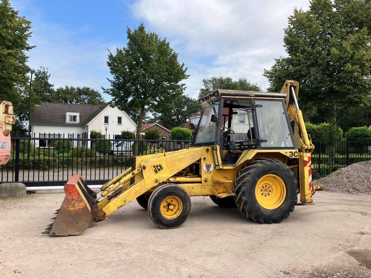 Backhoe loader JCB 3C Diesel 85hp 1987