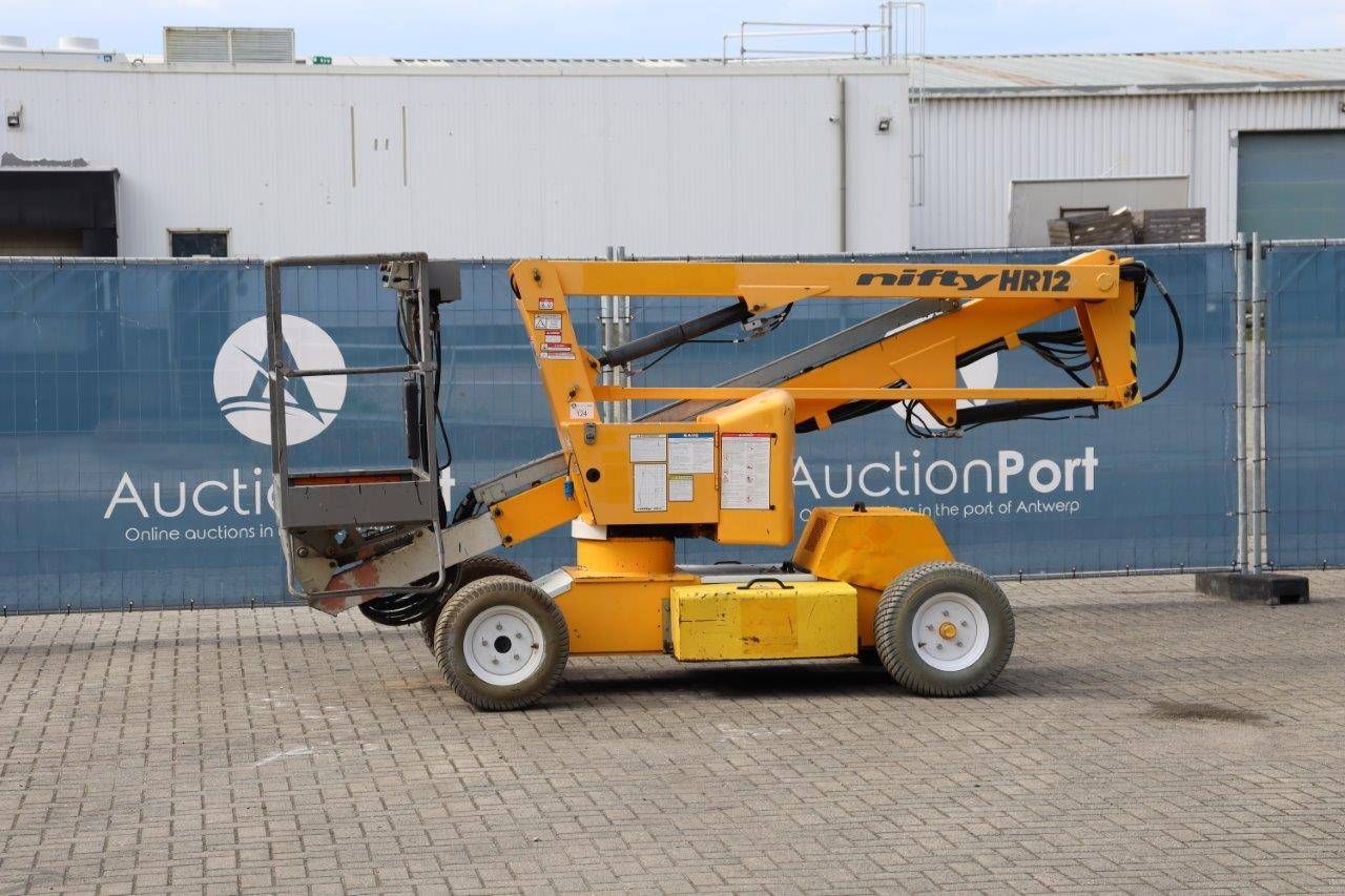 Nifty HR12NDE Electric+Diesel Articulated Boom Lift 200kg 12m 2011