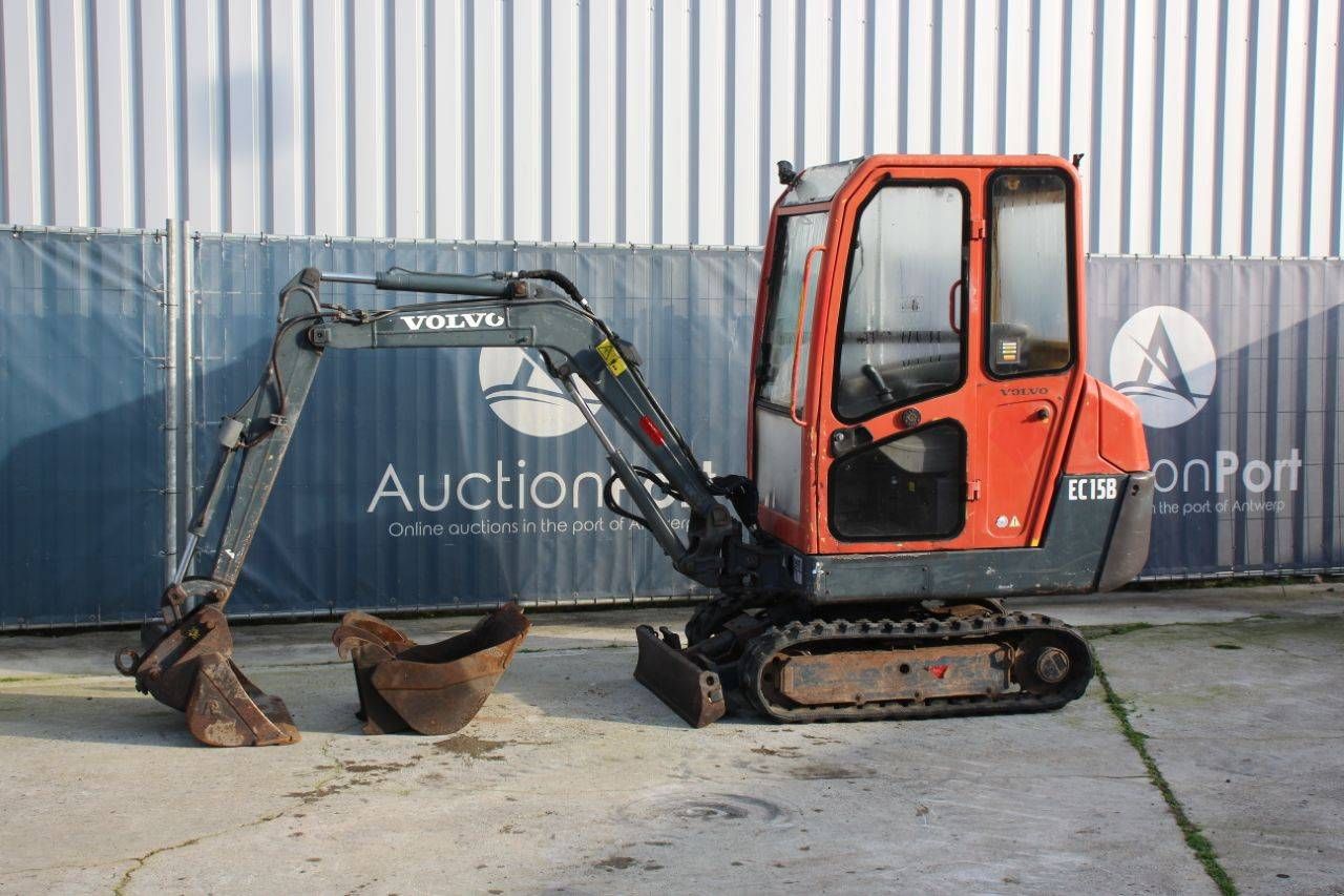 Mini excavator Volvo EC15B XTV Diesel 11kW 2006