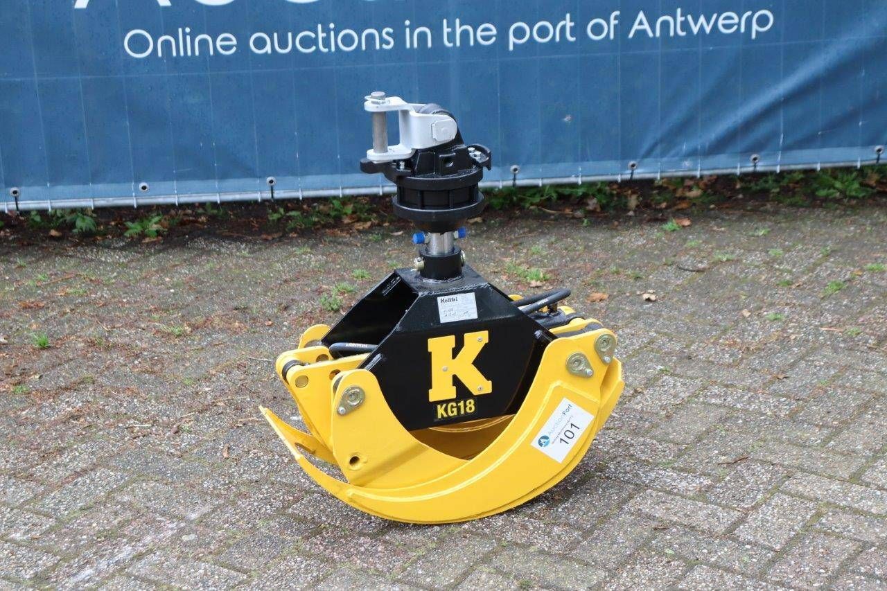Round wood grab Kellfri 21-KG21 with 3 ton rotator 2023 New