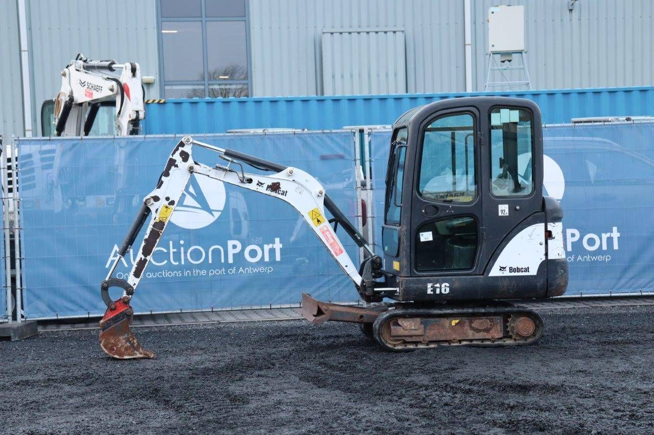 Mini digger Bobcat E16AEM Diesel 49hp 2014