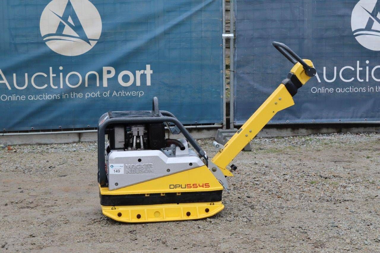 Vibratory plate Wacker Neuson DPU5545 Diesel 2017
