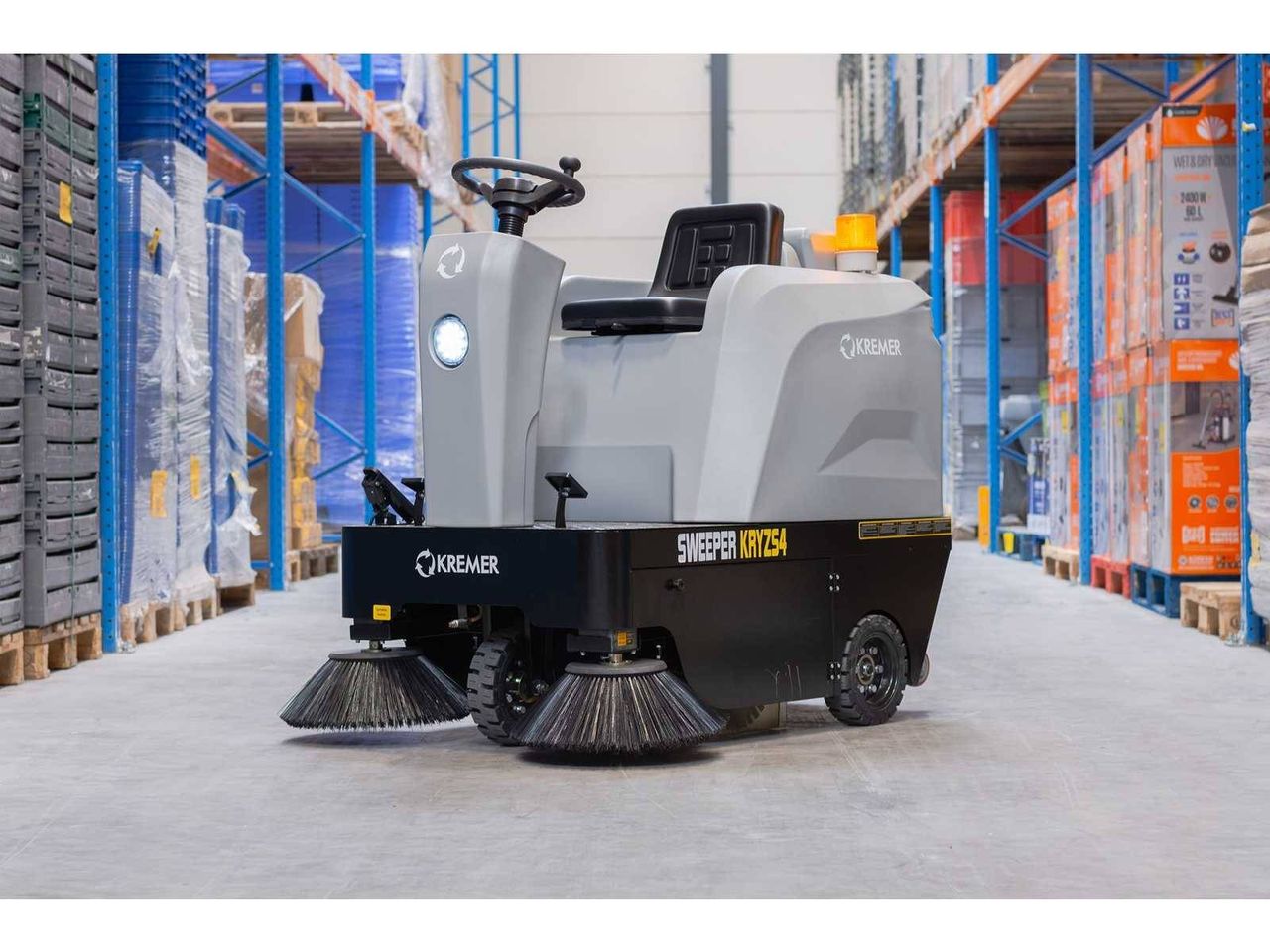 Kremer KRYZS4 Ride-on Electric Sweeper 700W 2025 New