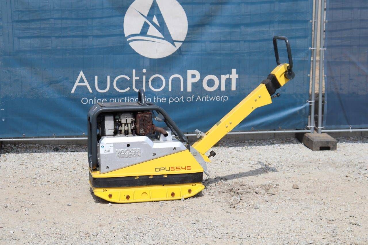 Vibratory plate Wacker Neuson DPU5545 Diesel
