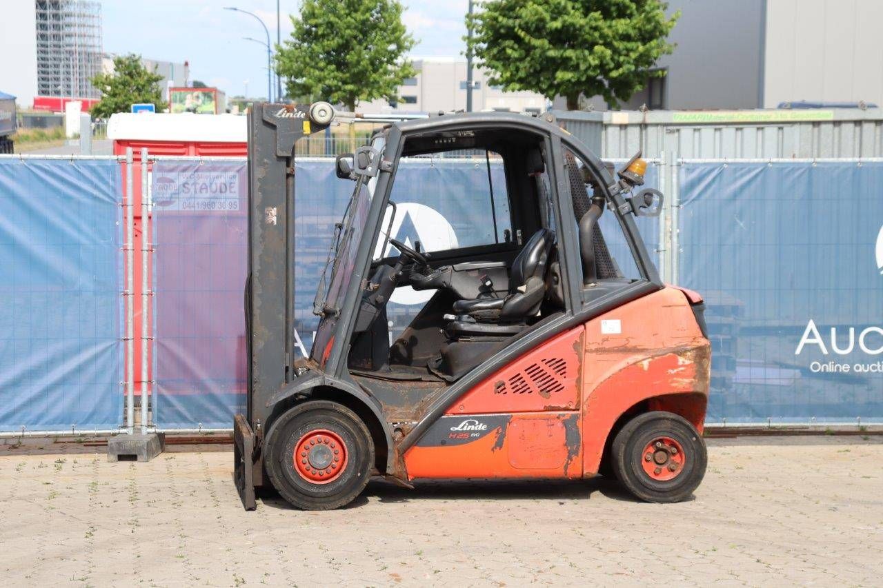 Forklift Linde H25D-02 Diesel 2500kg 7m 2018