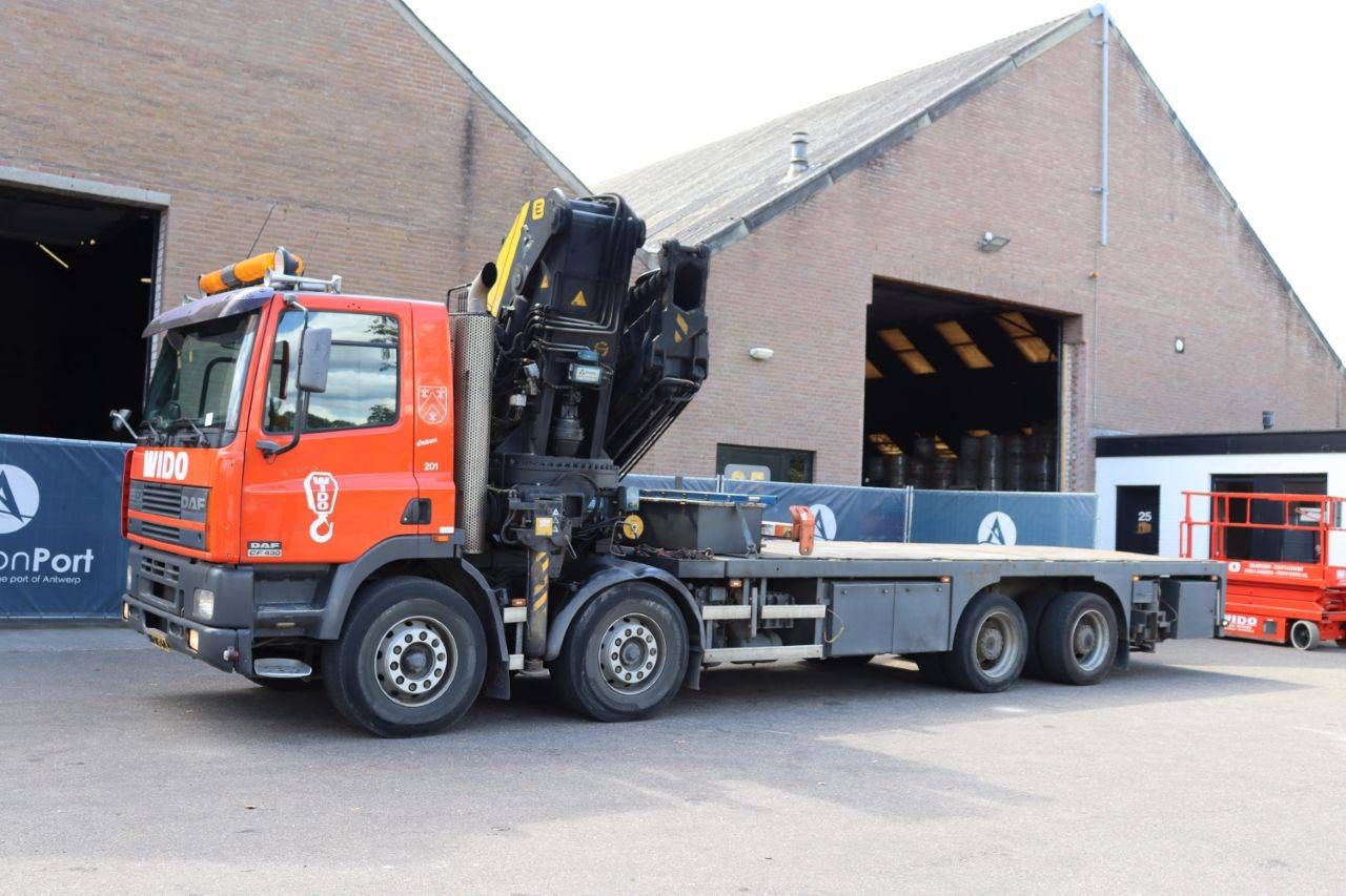 Truck-mounted crane DAF AD85XC Diesel 100tm 429hp 1999