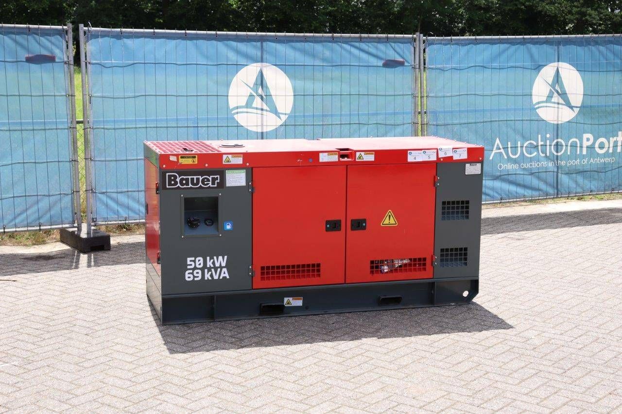 Generator Bauer GFS-50kW Diesel 33kVA 2023 New