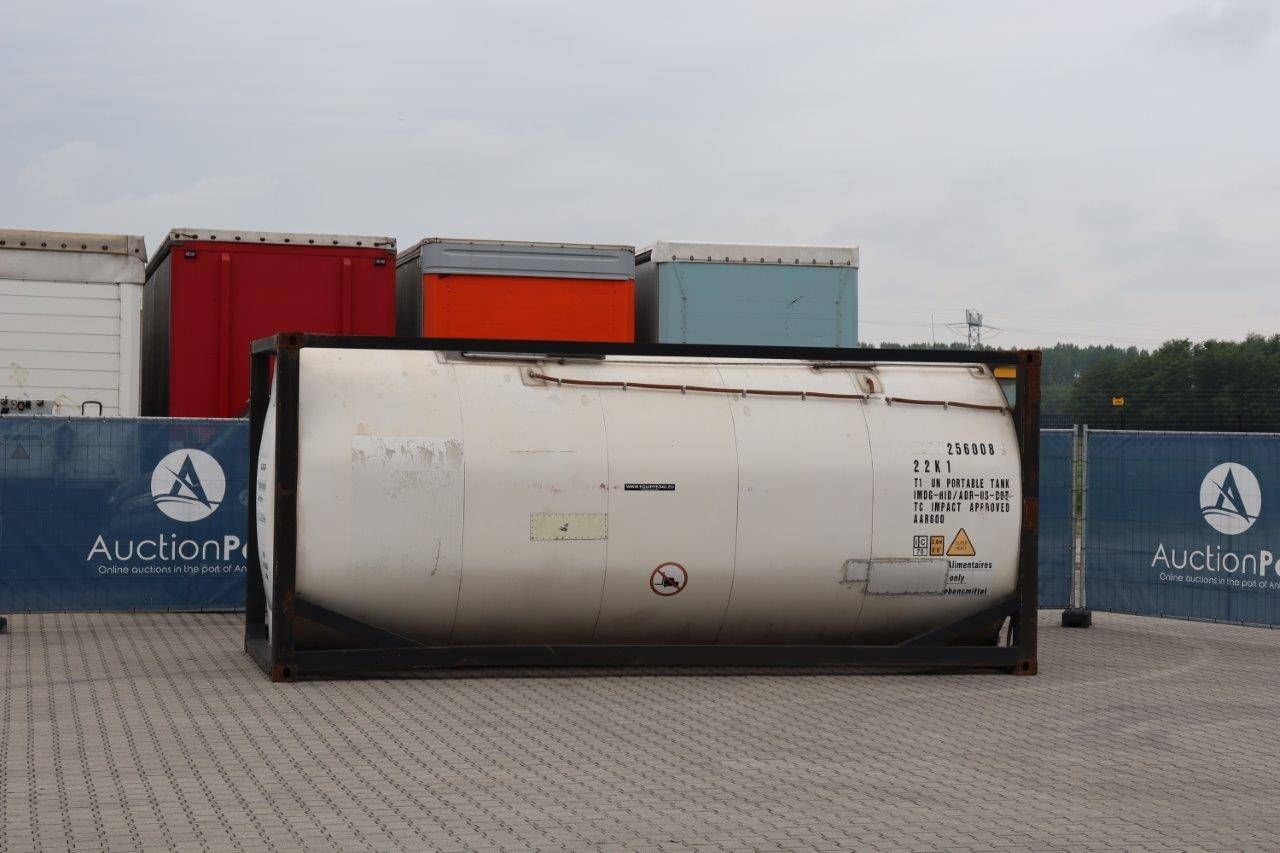 2015 SINGAMAS 20FT ISO TANK CONTAINER FOODGRADE