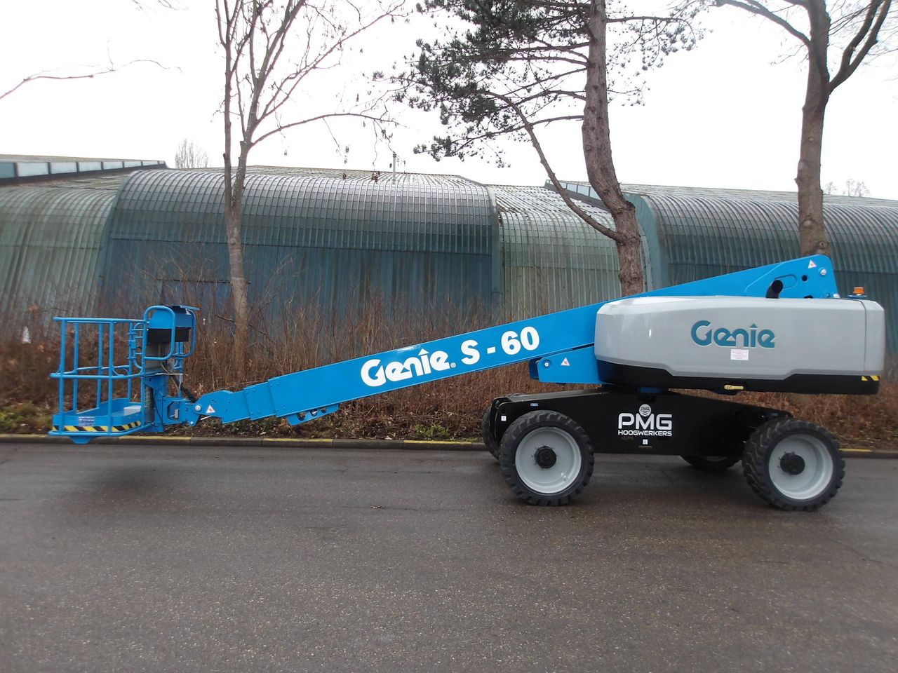 Telescopic boom lift Genie S-60 20.30m Diesel 2016