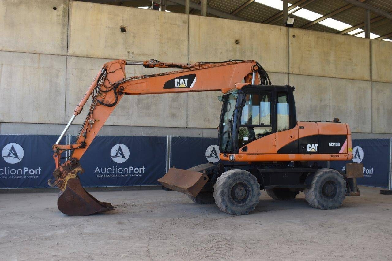 Tire crane Caterpillar M315D Diesel