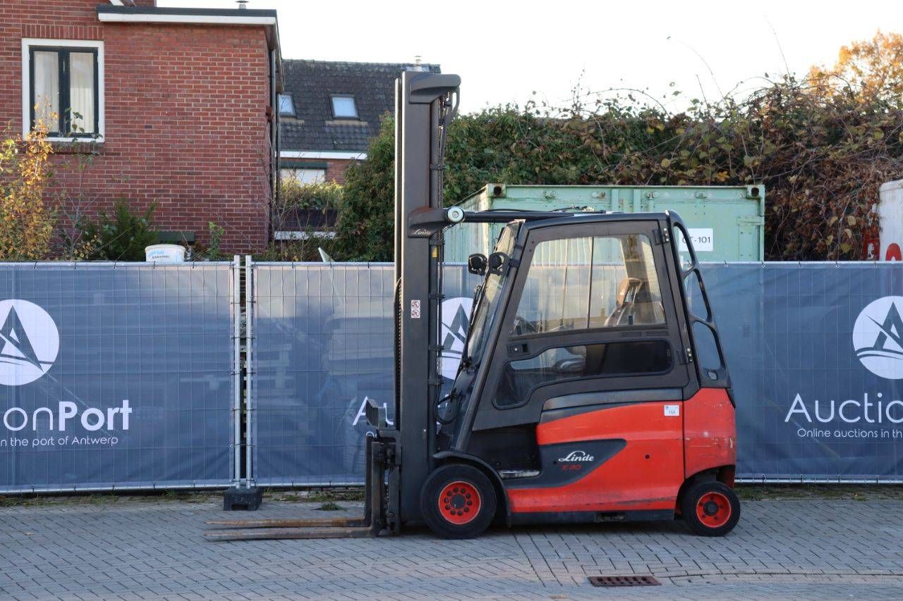 Forklift Linde E30HL-01/600 Electric 3000kg 8m 2017
