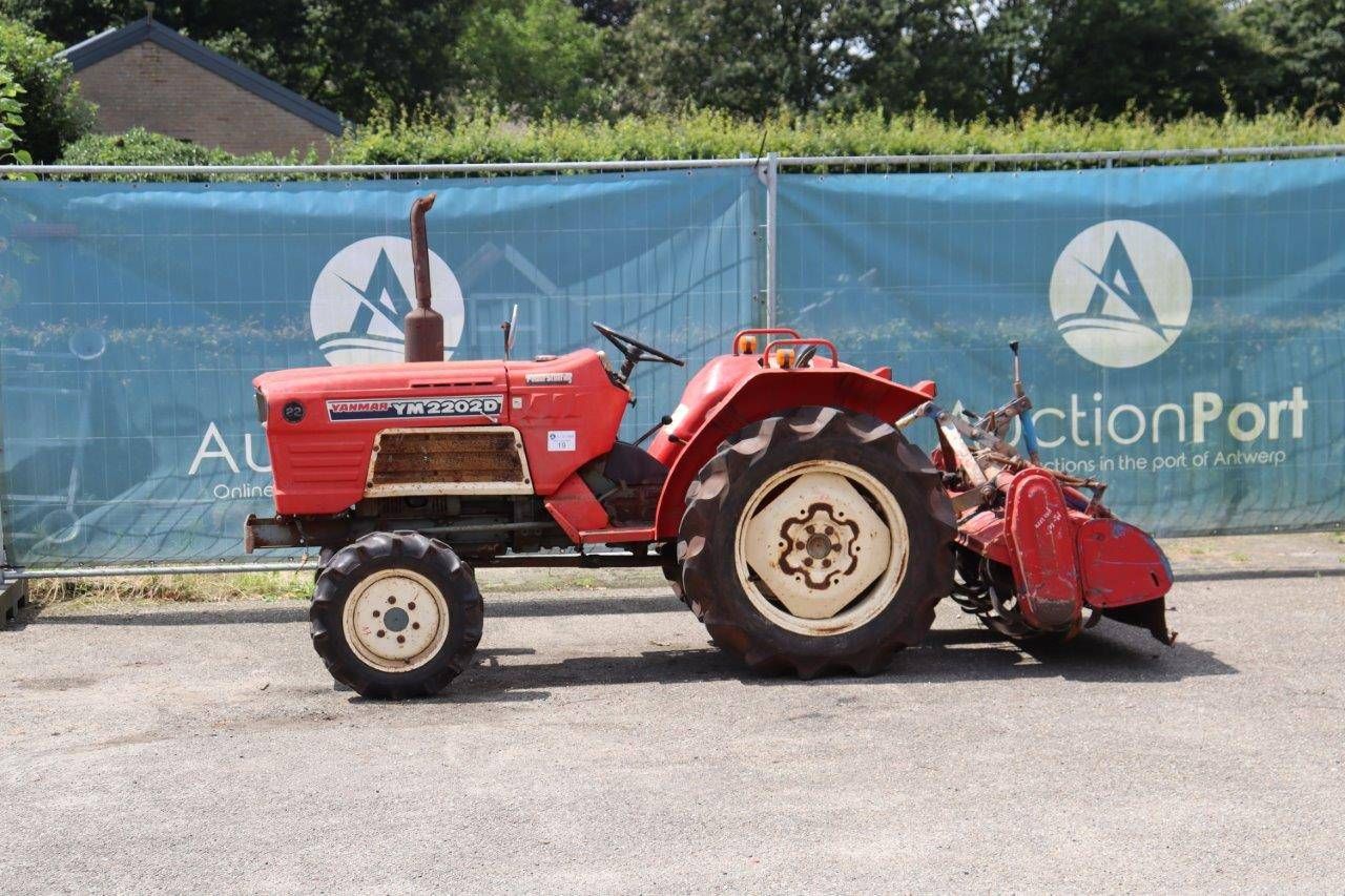 Mini tractor Yanmar YM2202D Diesel 22hp with cultivator