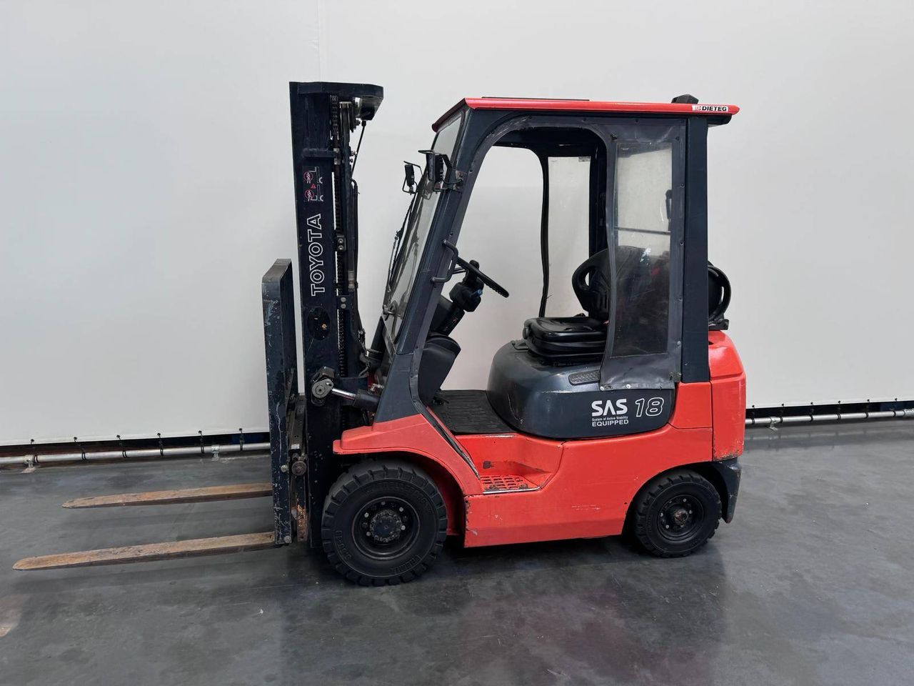 Forklift Toyota 42-7 FGF18 LPG 1800kg