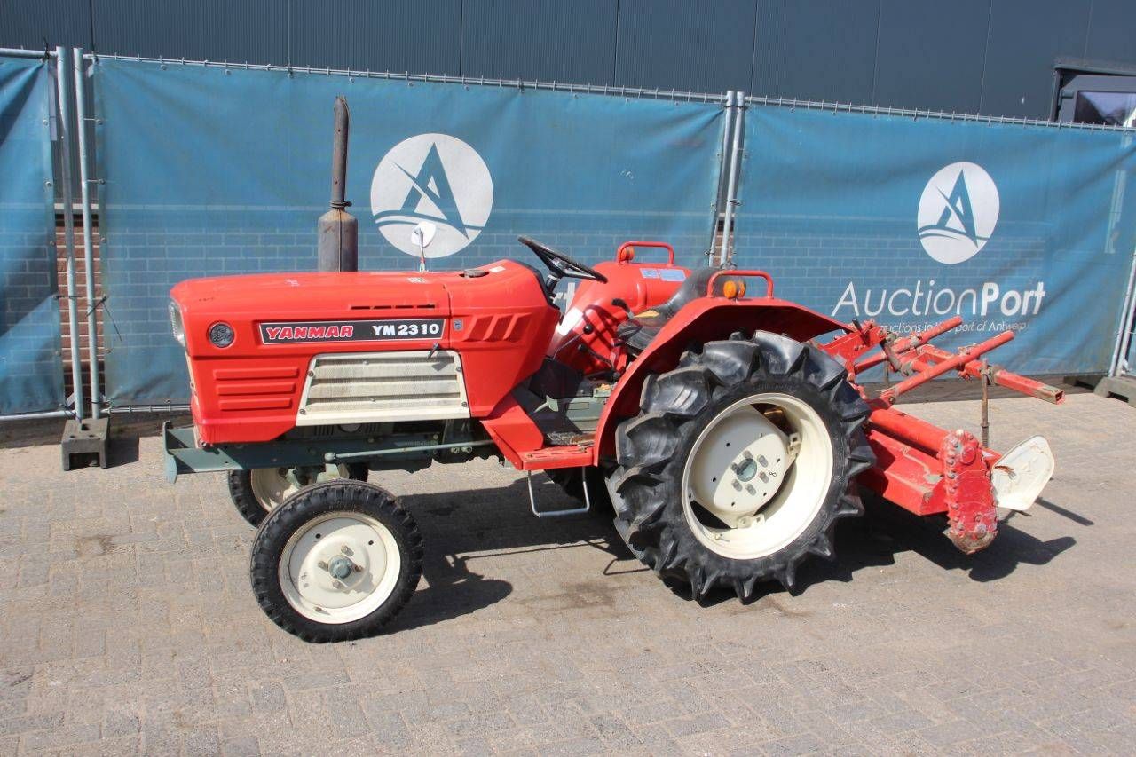 Mini tractor Yanmar YM2310 Diesel 23hp with cultivator