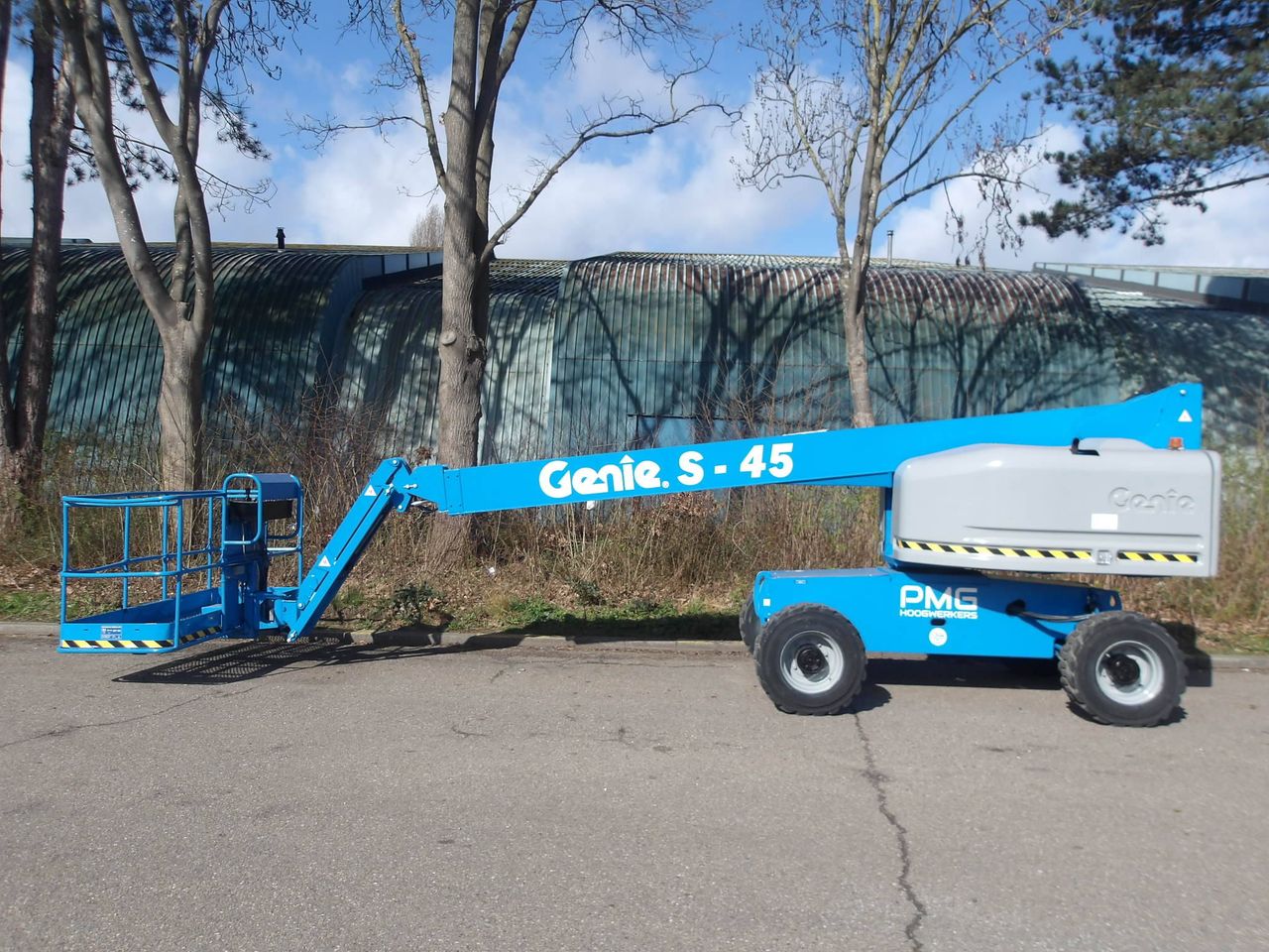 Genie S-45 Telescopic Boom Lift 15.72m Diesel 2015