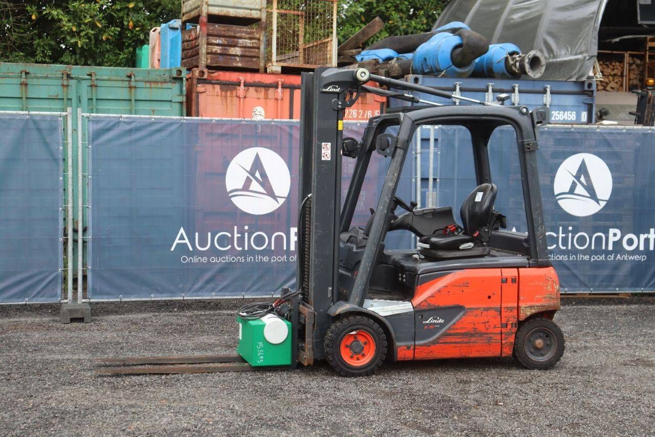 Linde E16P-02 Electric Forklift 1600kg 4.6m 2019