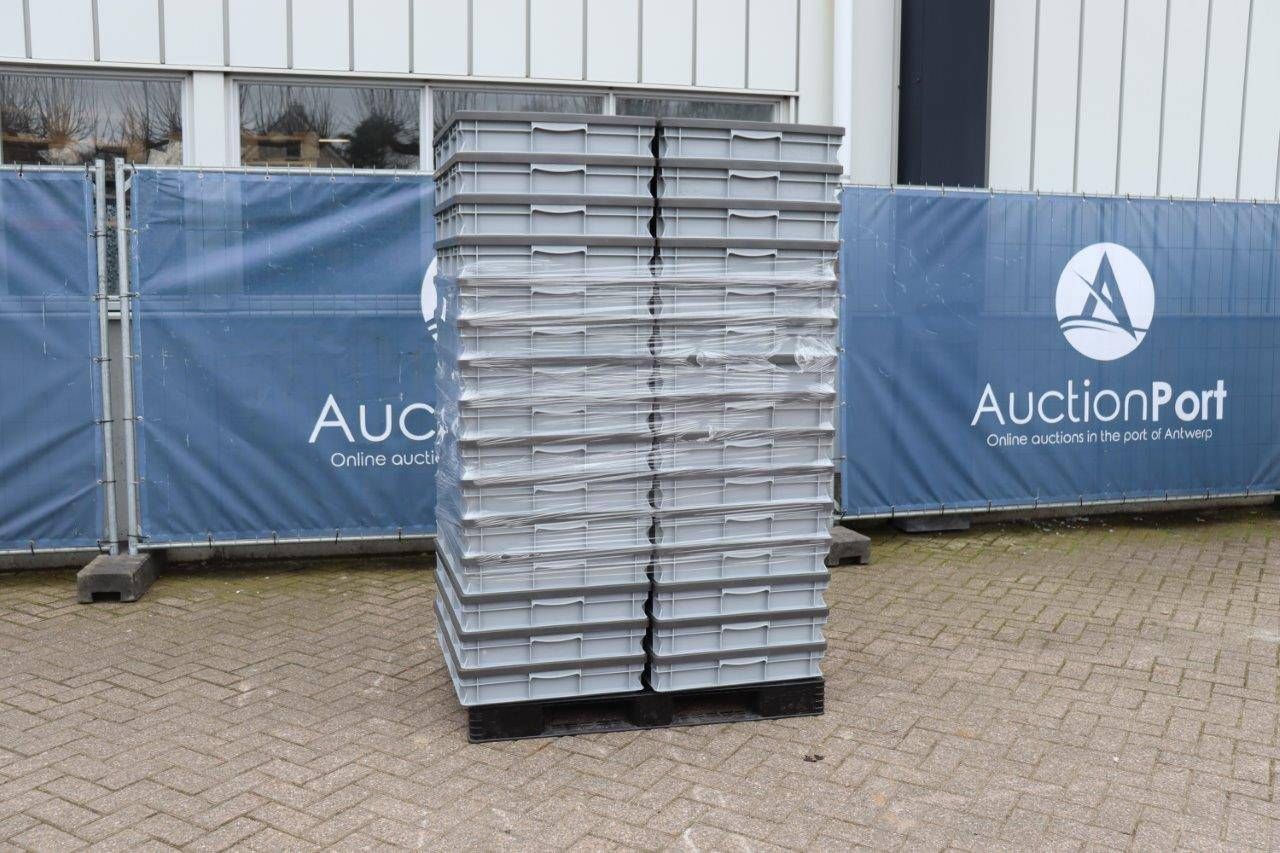 Lot English Stacking bins E-line 8612 80x60x15cm 30 pieces New