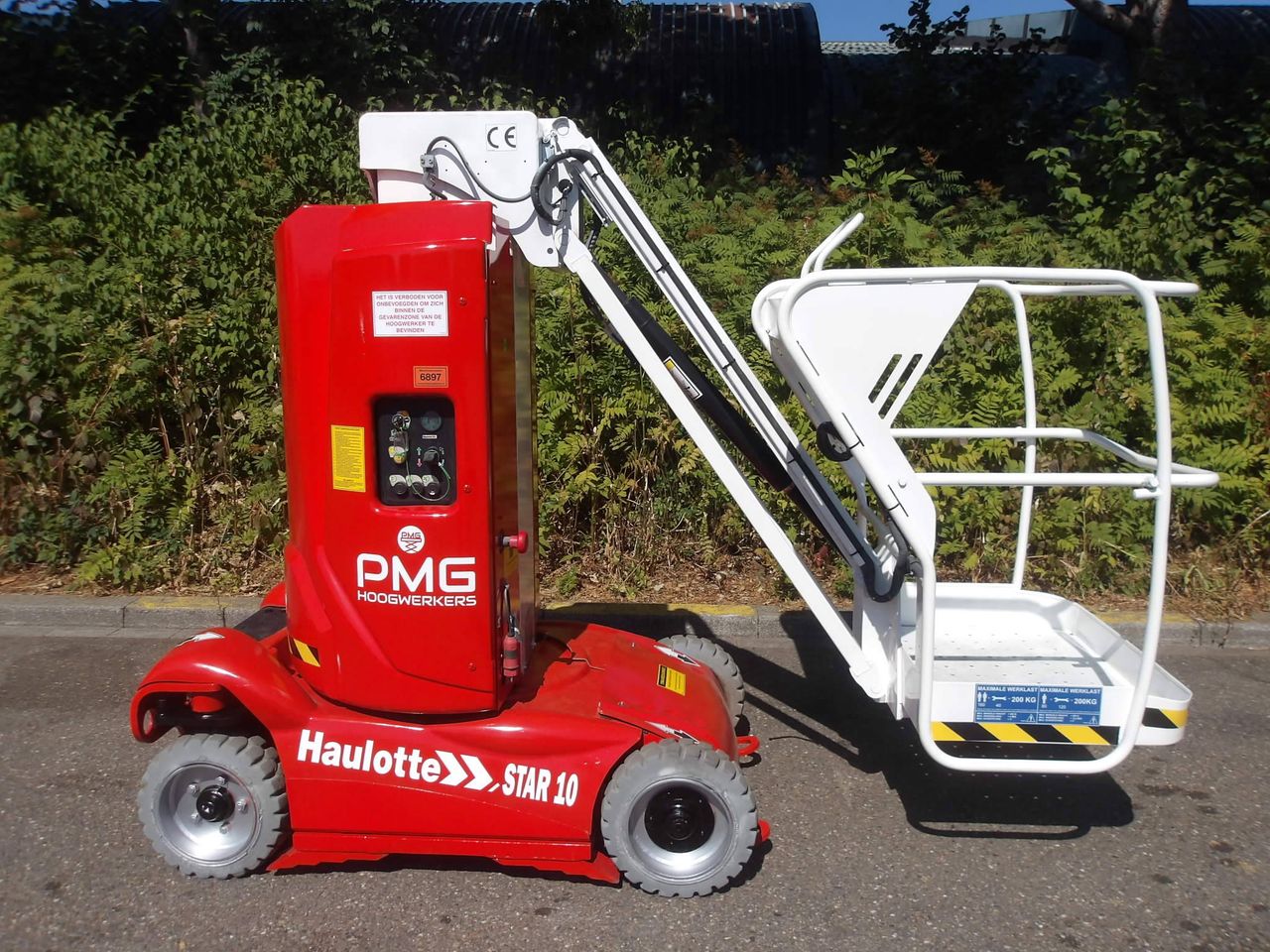 Haulotte Star 10 Electric Mast Lift 10m 2014
