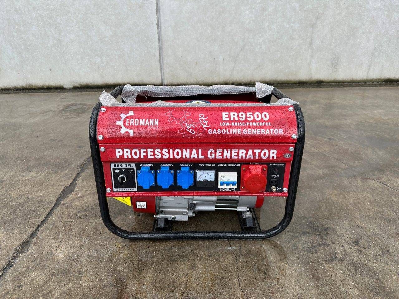 Generator Erdmann ER9500 Gasoline New