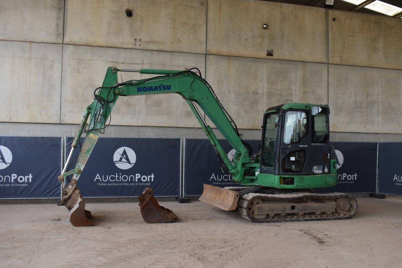 Crawler excavator Komatsu PC88MR Diesel