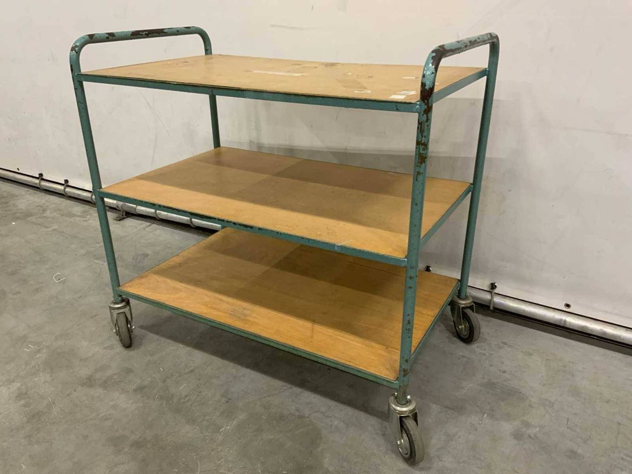Shelving trolley