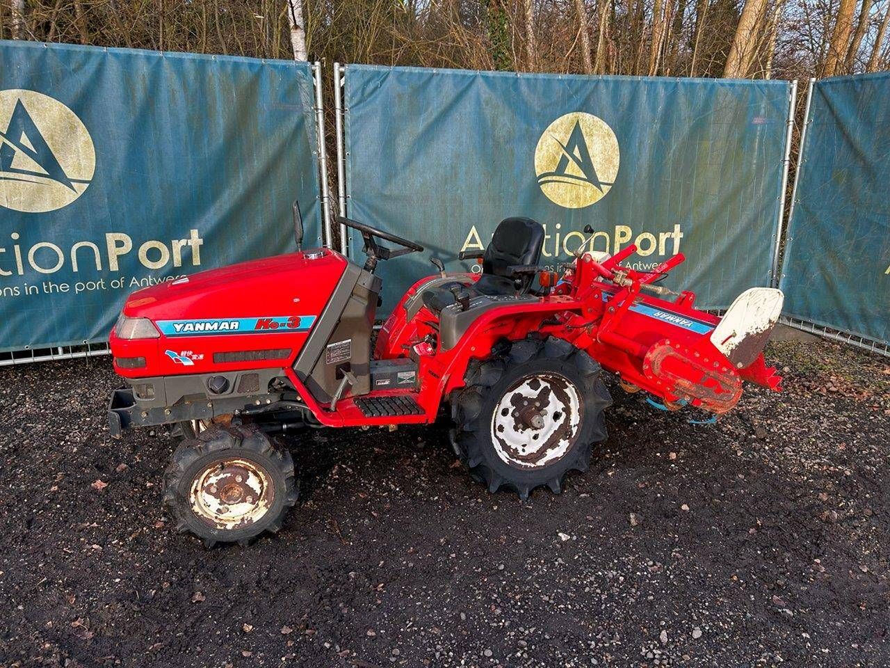 Mini tractor Yanmar Ke-3D Diesel 13.5hp
