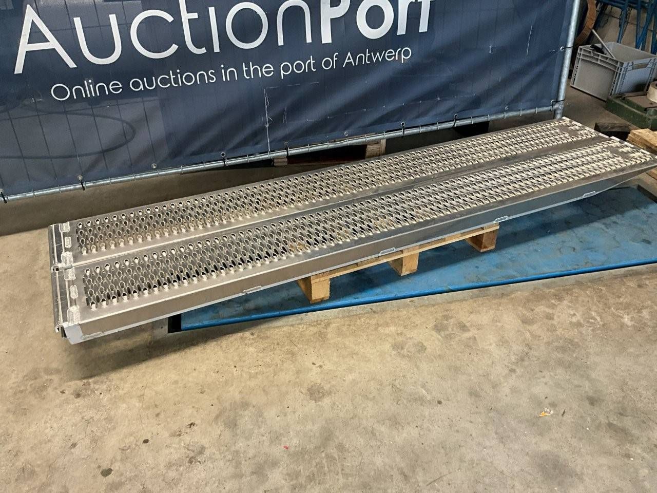 Set of ramps Aluminum 247x30cm