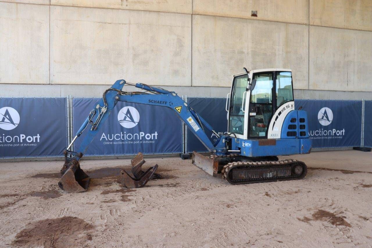Crawler excavator Schaeff HR16 Diesel 36hp 1999