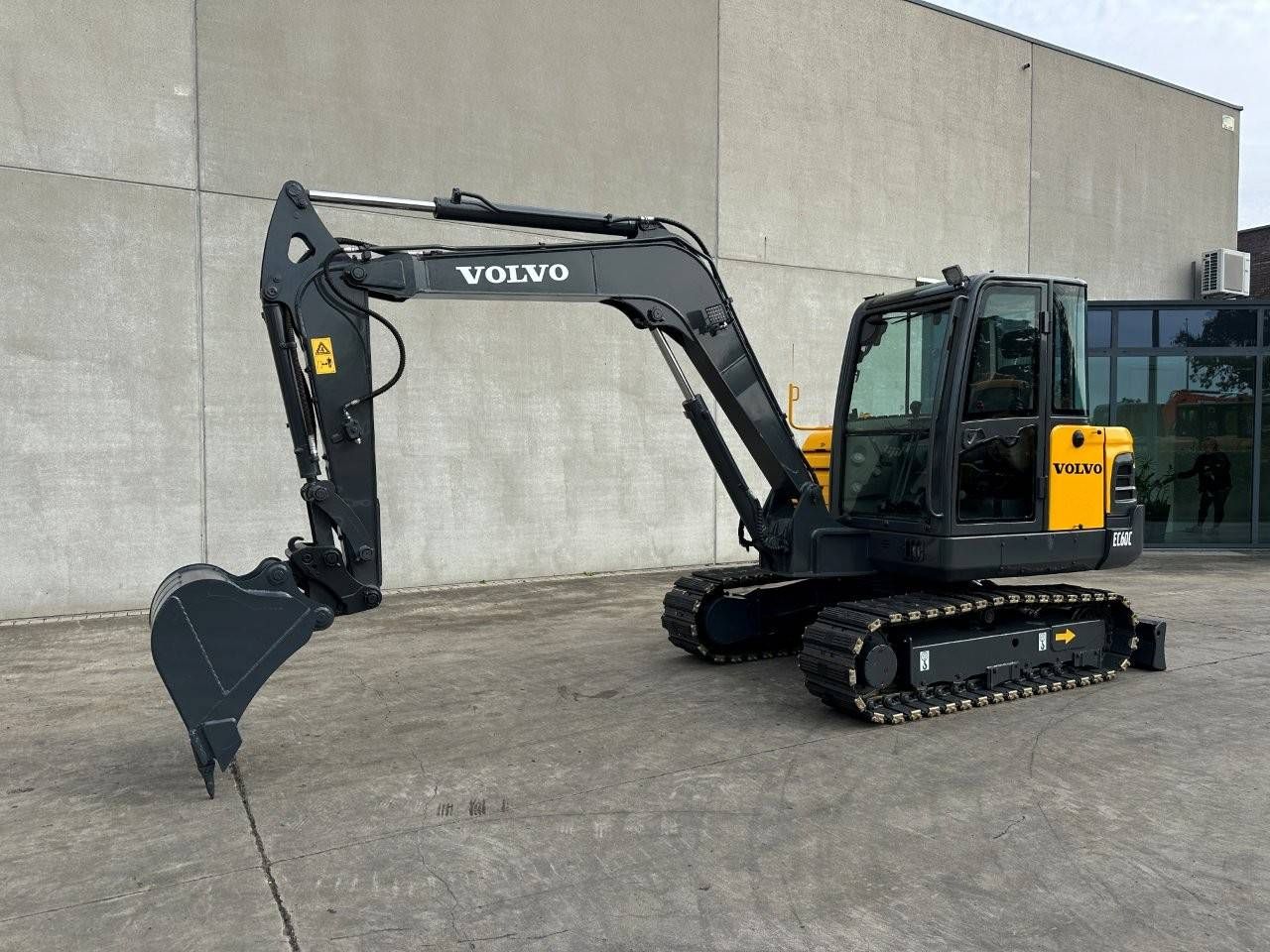 Midigraafmachine Volvo EC60C Diesel 2012