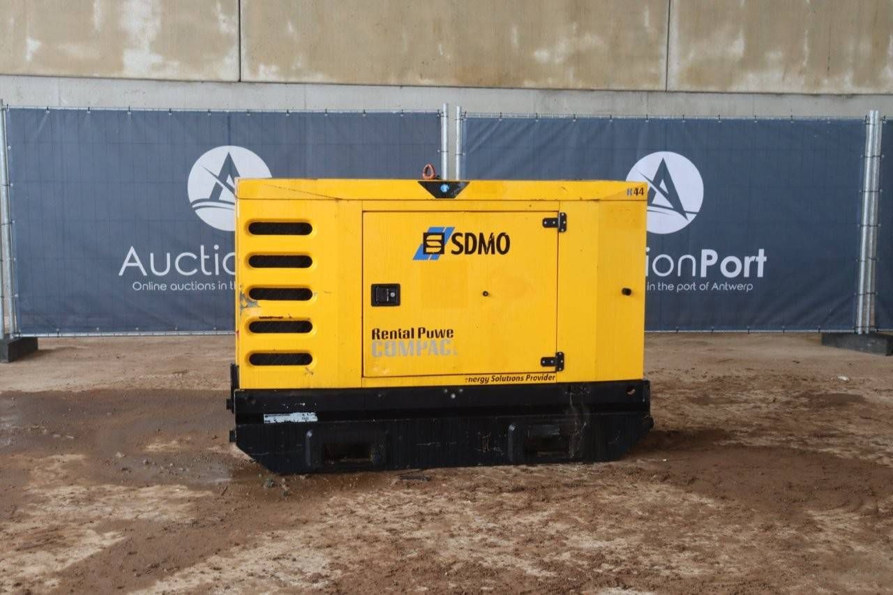 Generator SDMO R44 Rental Power Compact Diesel 40kVA 2016