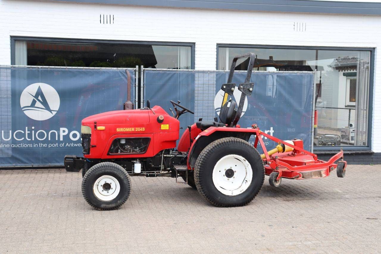 Trattore compatto Siromer 204S Diesel 14,7 kW 2004 con piatto falciante rotativo Caroni