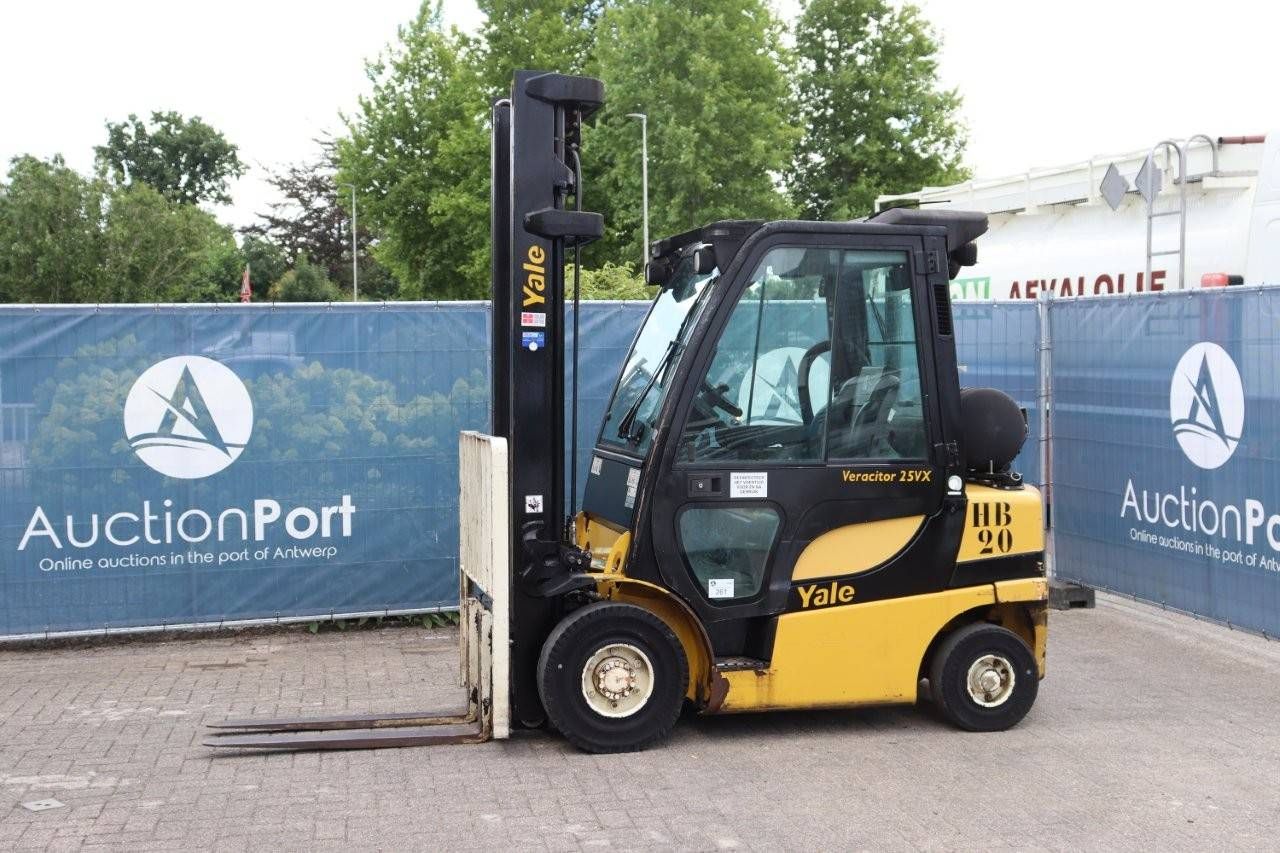 Forklift Yale GLP25VX V2770 LPG 2460kg 4.33m 2015