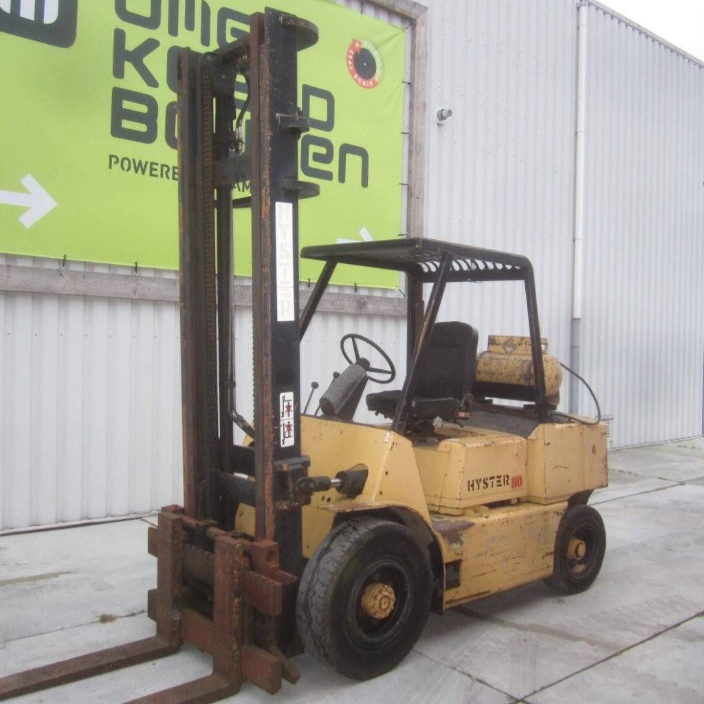 Forklift Hyster H 80 E LPG 3480kg 4.96m